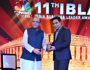 Telangana chosen for CNBC-TV18's 'Promising State of the Year' Award