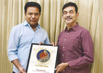 SKOCH selects Minister KTR for ‘Best Performing IT Minister’ Award